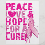 hope for a cure 2009 flyer design