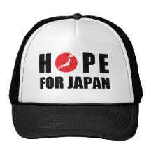 Hope for Japan - Earthquake & Tsunami Victims Trucker Hats