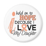 Hope For My Daughter Uterine Cancer magnets