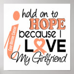 Hope For My Girlfriend Uterine Cancer posters