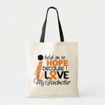 Hope For My Grandmother MS Multiple Sclerosis Canvas Bag