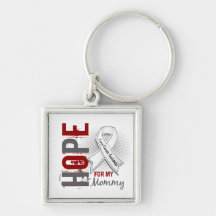 Hope For My Mommy Lung Cancer Key Chain