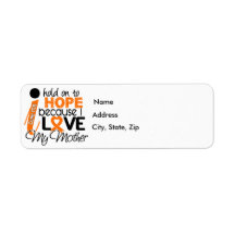Hope For My Mother Multiple Sclerosis MS Return Address Label