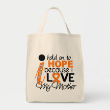 Hope For My Mother Multiple Sclerosis MS Tote Bags