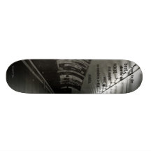 Hope for the, best... skate board deck