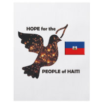 Hope for the people of Haiti - Flag flyers