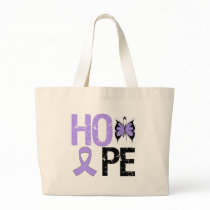Hope General Cancer Awareness Canvas Bag
