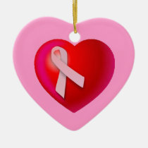 Hope in Love/Pink Ribbon ornaments