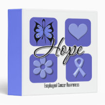 Hope Inspirational - Esophageal Cancer Binder