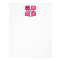 Hope Inspires - Breast Cancer Letterhead