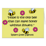 Hope is... greeting card