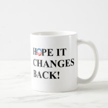 Hope it changes back coffee mug