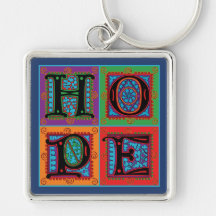 Hope Key Chains
