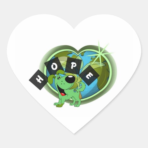 Hope (Leaf - Earth Day) Sticker