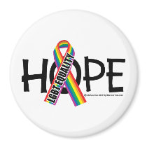 HOPE LGBT Equality Refrigerator Magnets