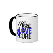 Hope Love Cure - Anal Cancer Mugs
