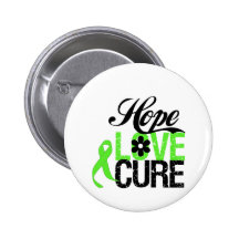 Hope Love Cure for Mental Health Buttons