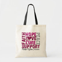 Hope Love Cure - Multiple Myeloma Awareness Bag