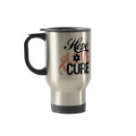 HOPE LOVE CURE Uterine Cancer Gifts mugs