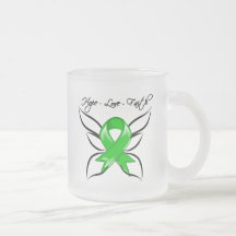 Hope Love Faith Butterfly - Spinal Cord Injury Coffee Mug