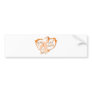 Hope Love Faith Heart (Orange)