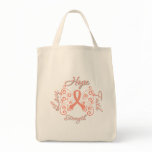 Hope Love Faith Strength Uterine Cancer bags