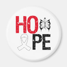 Hope Lung Cancer Awareness Magnets