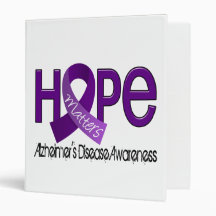 Hope Matters 2 Alzheimer's Disease Vinyl Binders