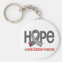 Hope Matters 2 Juvenile Diabetes Key Chain