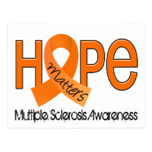 Hope Matters 2 Multiple Sclerosis MS Post Cards
