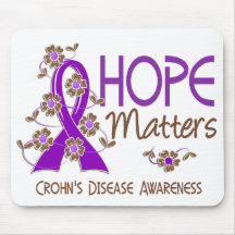 Hope Matters 3 Crohn's Disease Mousepads