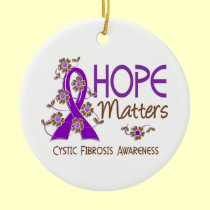 Hope Matters 3 Cystic Fibrosis ornaments