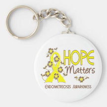 Hope Matters 3 Endometriosis Key Chains