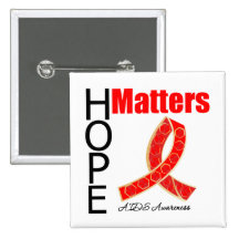 Hope Matters AIDS Awareness (Jewelled Ribbon) Pins