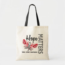 Hope Matters Butterfly Brain Tumour Bag