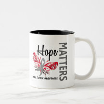 Hope Matters Butterfly Brain Tumour Coffee Mugs