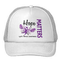 Hope Matters Butterfly Cystic Fibrosis Hat