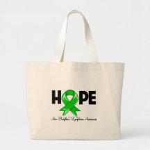 Hope Non-Hodgkin's Lymphoma Awareness Canvas Bag
