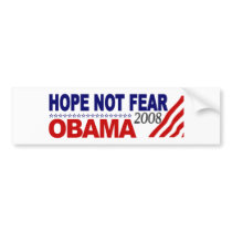 Hope Not Fear Obama 08