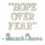 "Hope over Fear", - Barack Obama Golf Shirt embroidered shirts