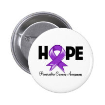 Hope Pancreatic Cancer Awareness Button