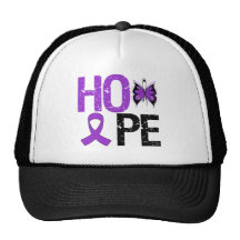 Hope Pancreatic Cancer Awareness Mesh Hat