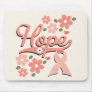 Hope Pink Ribbon Mousepad