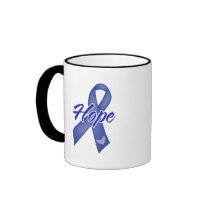 Hope Ribbon - Anal Cancer Mug