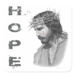 Hope Square Stickers