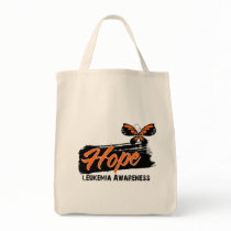 Hope Tattoo Butterfly Leukaemia Tote Bag