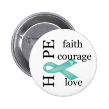 Hope (Teal) Pins