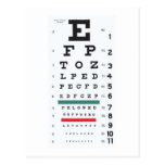 Hope to see you soon : Eye Chart Post Card