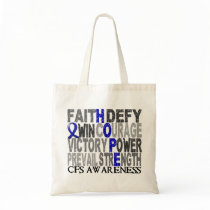 Hope Word Collage CFS Canvas Bag