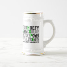 Hope Word Collage Depression Coffee Mugs